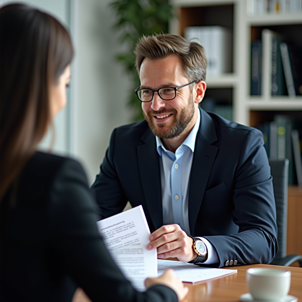 Consultation juridique professionnelle avec juriste spécialisé en droit routier lors d'une visioconférence, documents du code de la route visibles